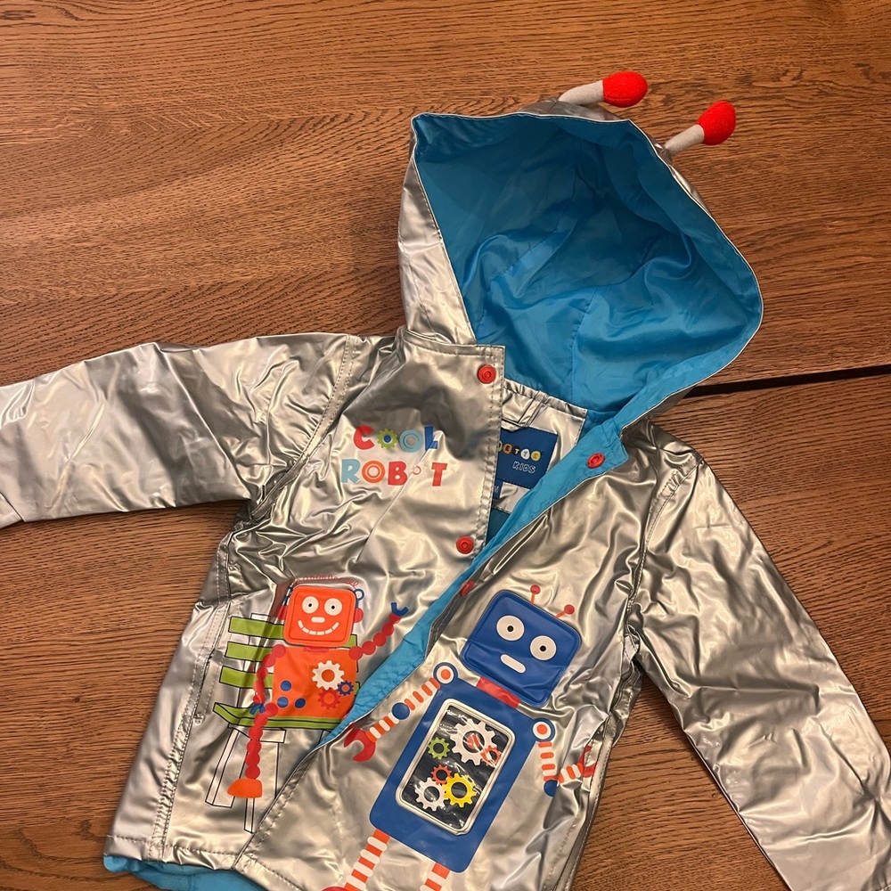 Robot Raincoat (toddler)